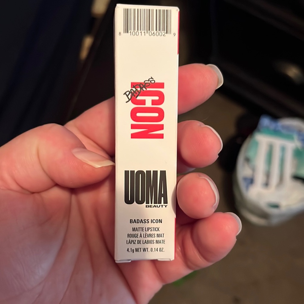UOMA BEAUTY “BADASS ICON” Matte Lipstick- Color: MAYA